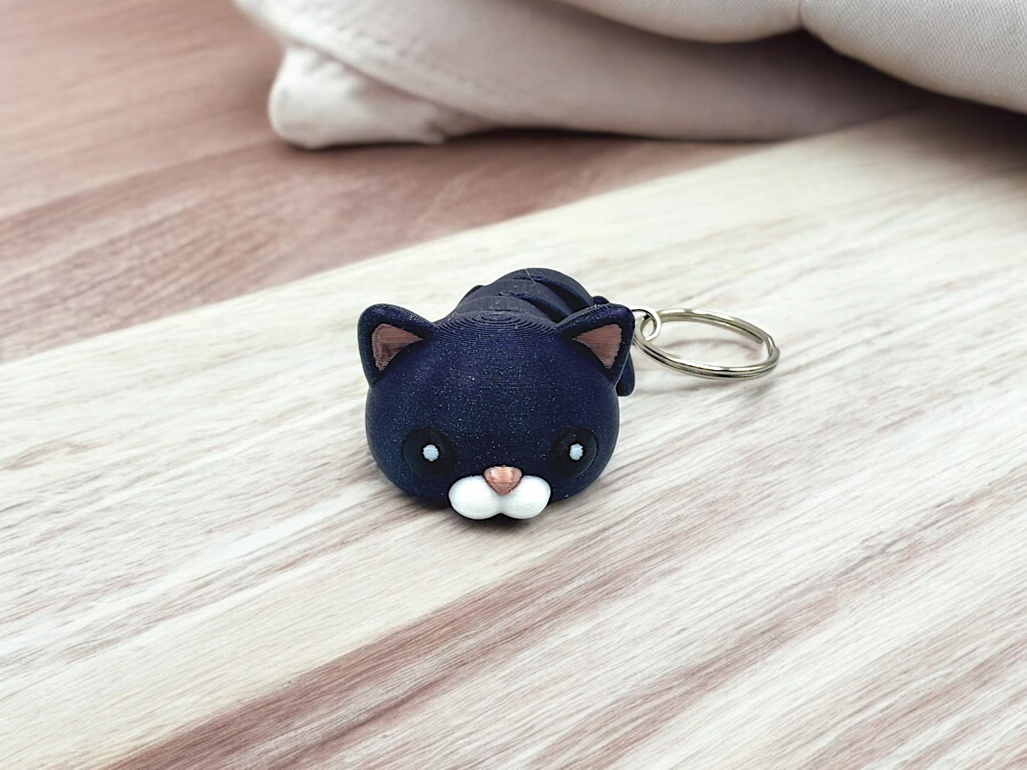 Galactic Cat Keychain