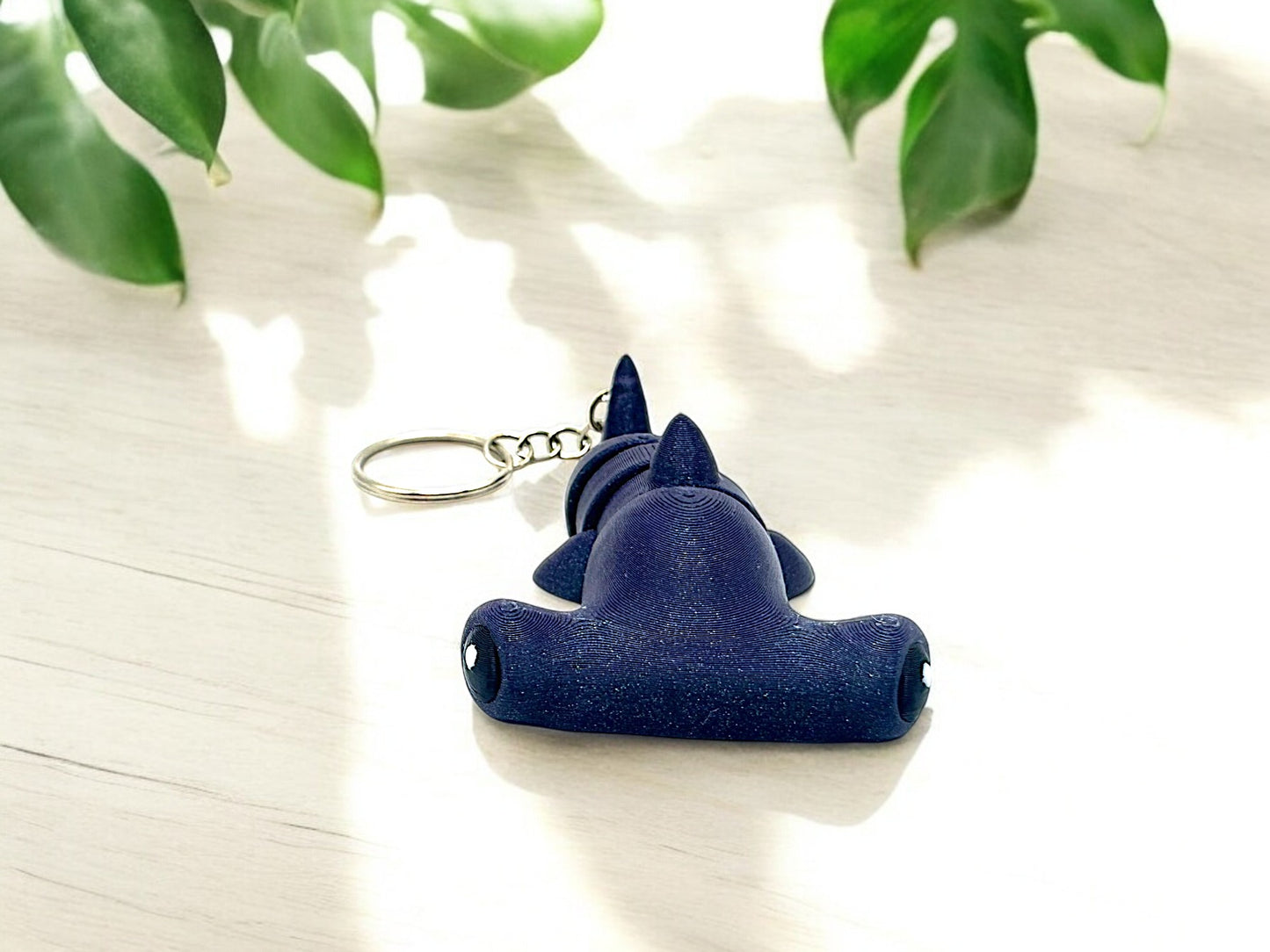 Galactic Shark Keychain