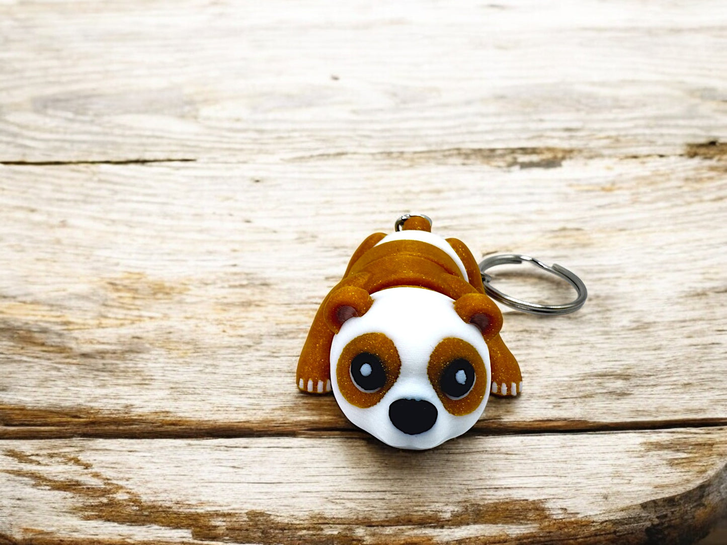 Galactic Panda Keychain